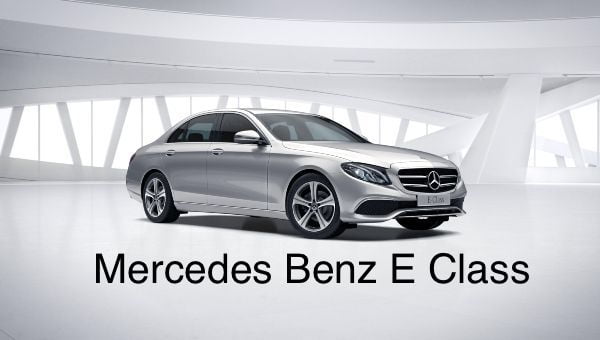 Image of Manchester Chauffeur Service Mercedes Saloon Vehicle